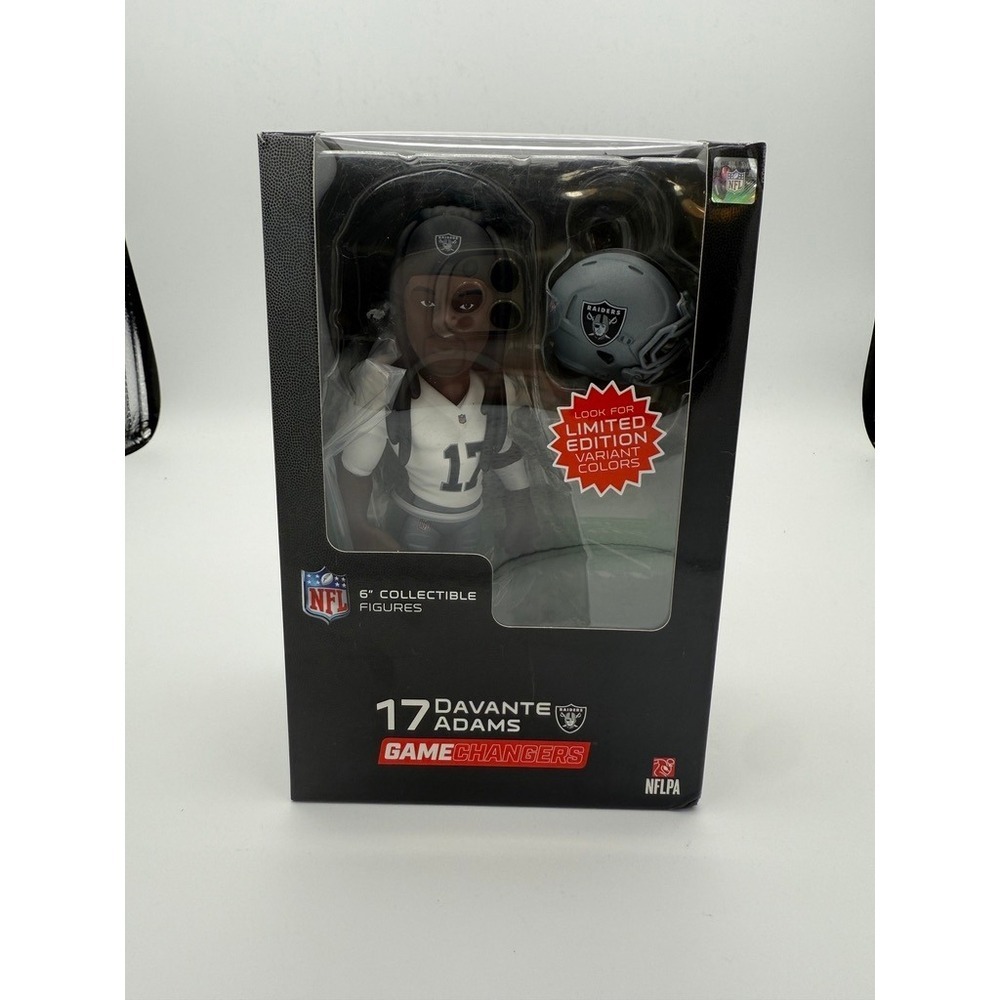 Davante Adams Las Vegas Raiders NFL GameChangers‎ 6 Inch Collectible Figure